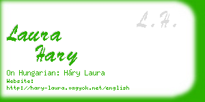laura hary business card